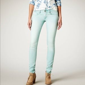 American Eagle - Mint Skinny Jeans